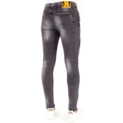 Lf Grijze Jeans Verfspatten -ModeHeren Winkel 20068843 500 F