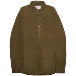 Portuguese Flannel Lobo Shirt - Olive