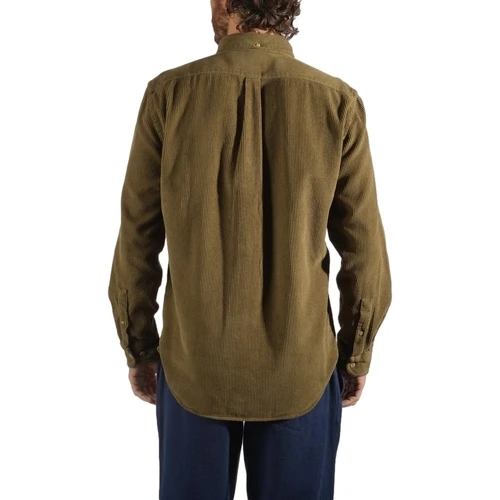 Portuguese Flannel Lobo Shirt - Olive 4 Portuguese Flannel Lobo Shirt - Olive - Afbeelding 4