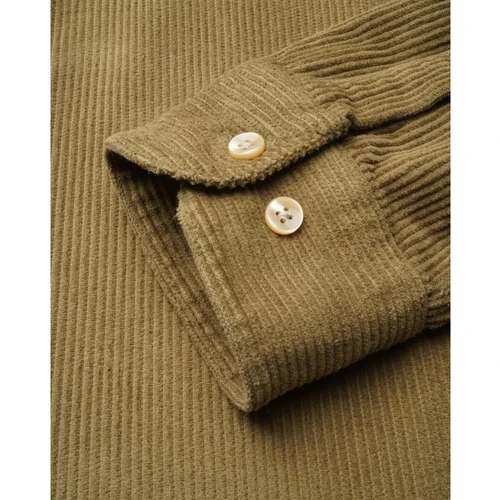 Portuguese Flannel Lobo Shirt - Olive 8 Portuguese Flannel Lobo Shirt - Olive - Afbeelding 8