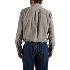 Portuguese Flannel Lobo Shirt - Grey 8 Portuguese Flannel Lobo Shirt - Grey -ModeHeren Winkel 21859349 500 D