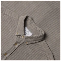 Portuguese Flannel Lobo Shirt - Grey 9 Portuguese Flannel Lobo Shirt - Grey -ModeHeren Winkel 21859349 500 E