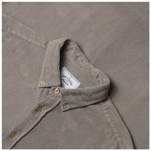 Portuguese Flannel Lobo Shirt - Grey 5 Portuguese Flannel Lobo Shirt - Grey - Afbeelding 5