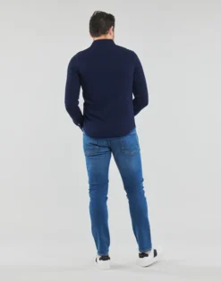 Scotch & Soda Chemise En Sergé Indigo.. -ModeHeren Winkel 23126930 500 D